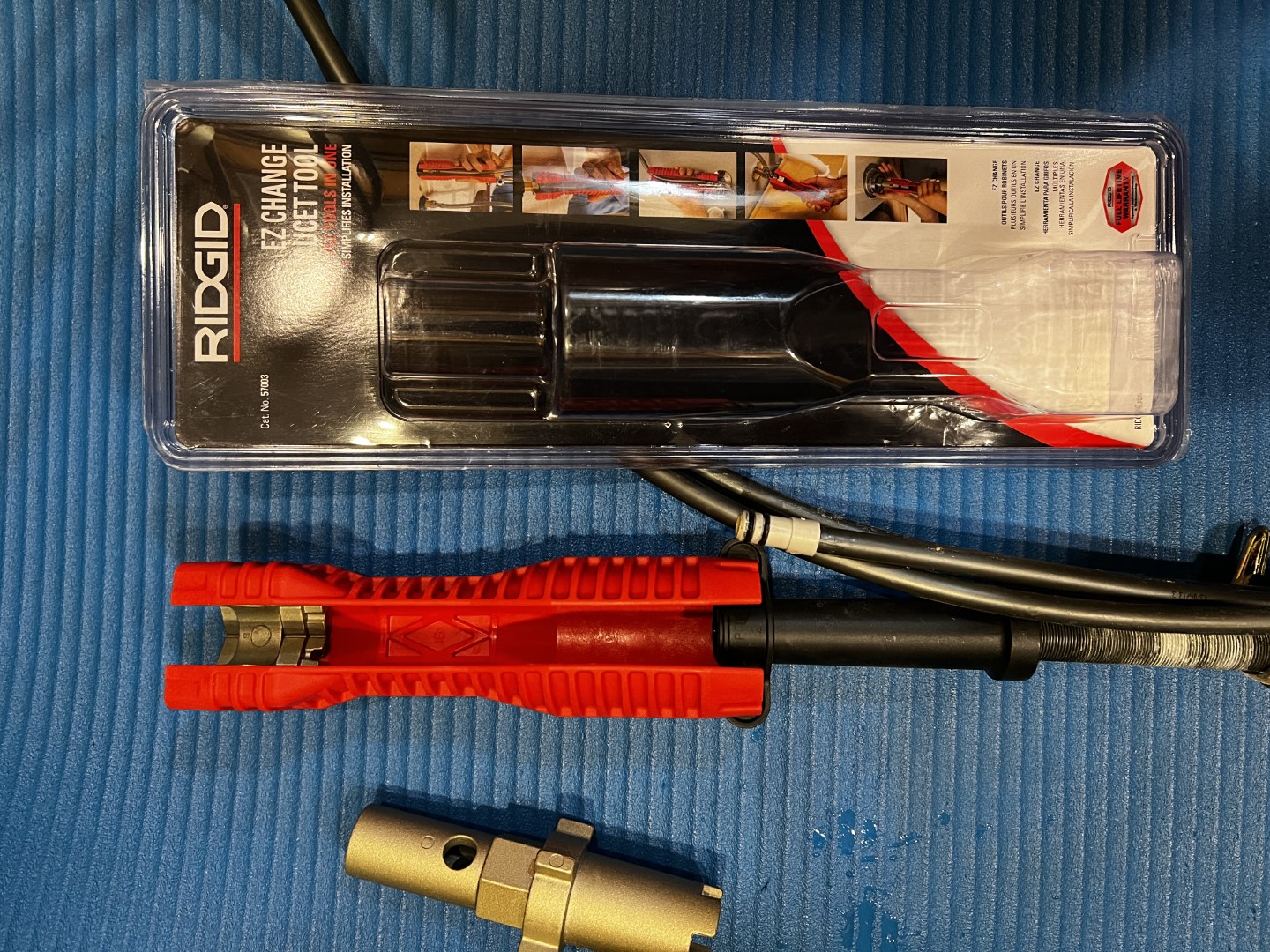 Delta faucet wrench in Ridgid tool